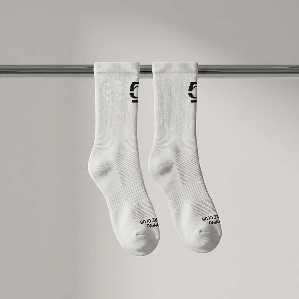 5-9 Active - Socks - Core -  White