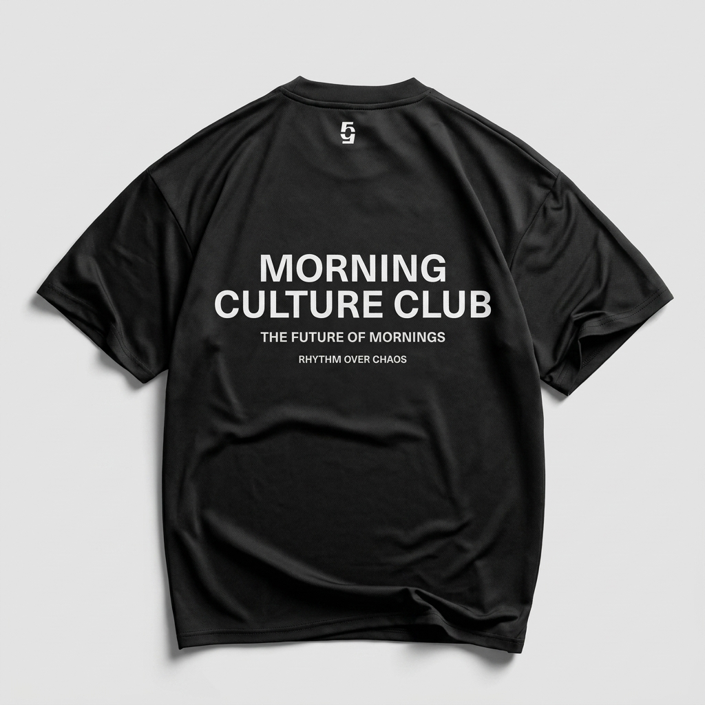 5-9 Active - Core - T-Shirt - Black - Oversized